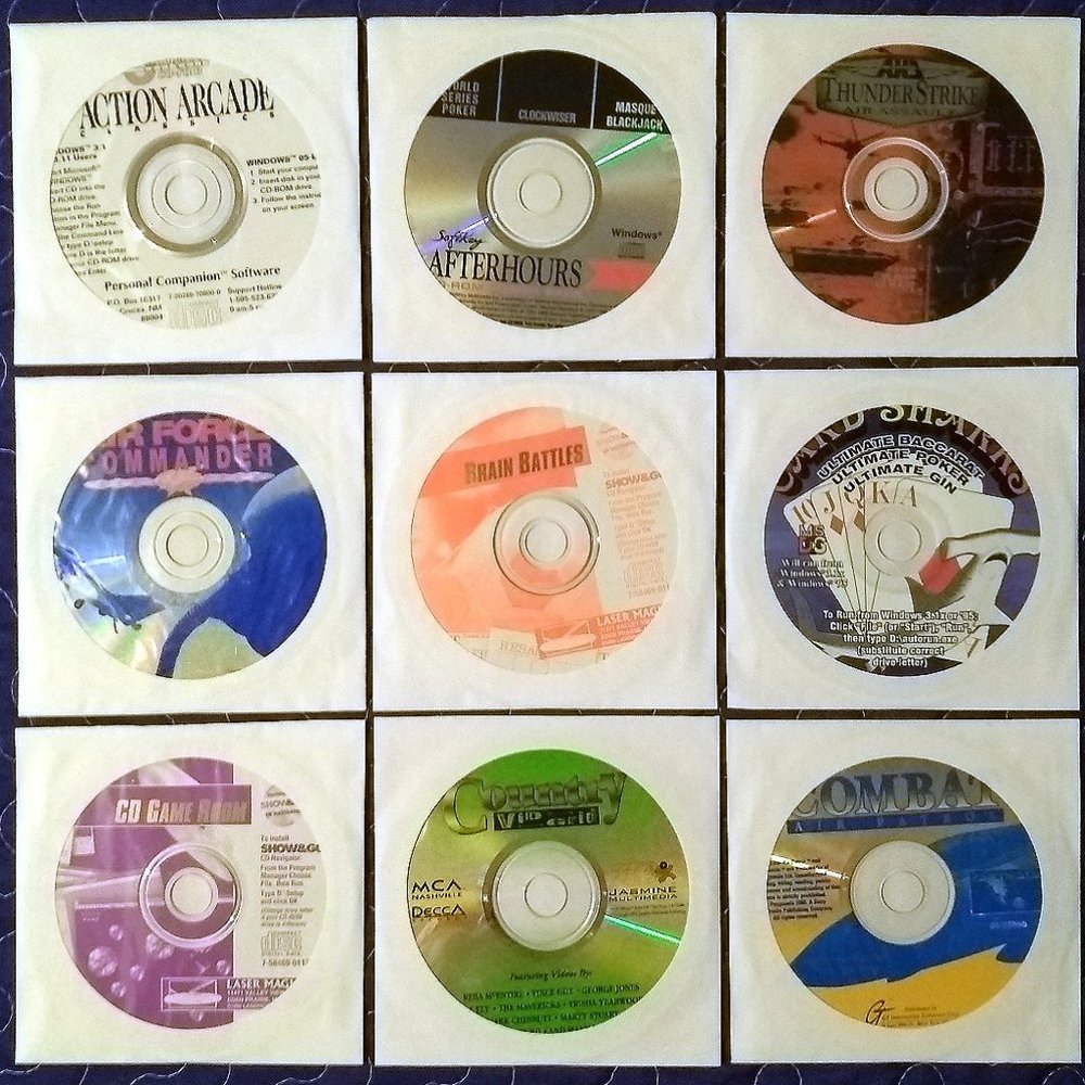 Vintage Games Lot #05 for DOS/Win 3.1/95 1995